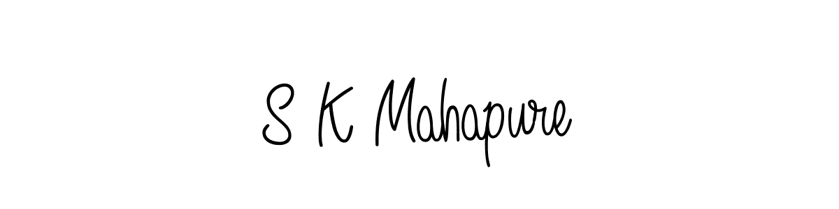 Make a beautiful signature design for name S K Mahapure. Use this online signature maker to create a handwritten signature for free. S K Mahapure signature style 5 images and pictures png