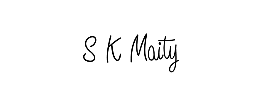 Make a beautiful signature design for name S K Maity. Use this online signature maker to create a handwritten signature for free. S K Maity signature style 5 images and pictures png