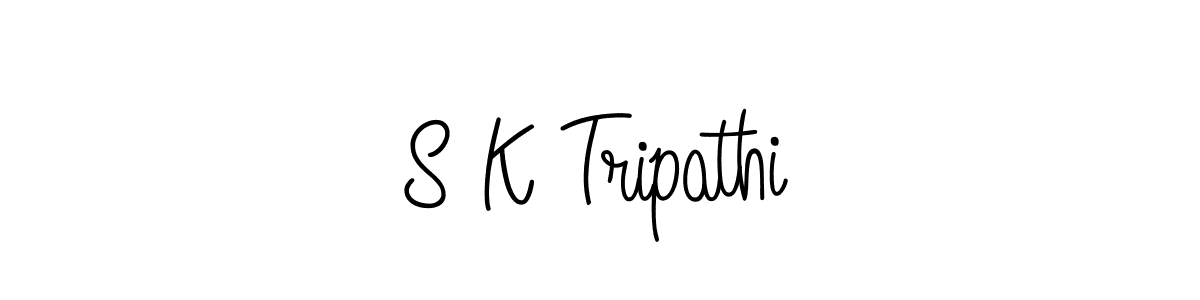 How to Draw S K Tripathi signature style? Angelique-Rose-font-FFP is a latest design signature styles for name S K Tripathi. S K Tripathi signature style 5 images and pictures png