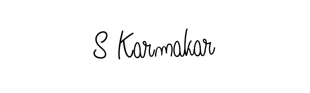 Make a beautiful signature design for name S Karmakar. Use this online signature maker to create a handwritten signature for free. S Karmakar signature style 5 images and pictures png