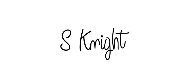 How to make S Knight signature? Angelique-Rose-font-FFP is a professional autograph style. Create handwritten signature for S Knight name. S Knight signature style 5 images and pictures png