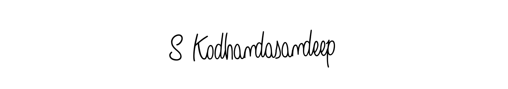 How to make S Kodhandasandeep signature? Angelique-Rose-font-FFP is a professional autograph style. Create handwritten signature for S Kodhandasandeep name. S Kodhandasandeep signature style 5 images and pictures png