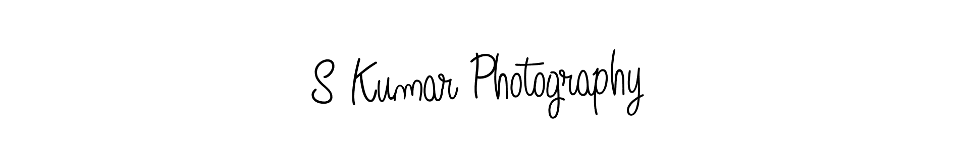 Design your own signature with our free online signature maker. With this signature software, you can create a handwritten (Angelique-Rose-font-FFP) signature for name S Kumar Photography. S Kumar Photography signature style 5 images and pictures png