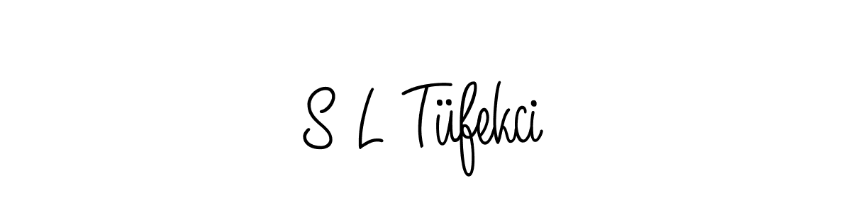 Once you've used our free online signature maker to create your best signature Angelique-Rose-font-FFP style, it's time to enjoy all of the benefits that S L Tüfekci name signing documents. S L Tüfekci signature style 5 images and pictures png