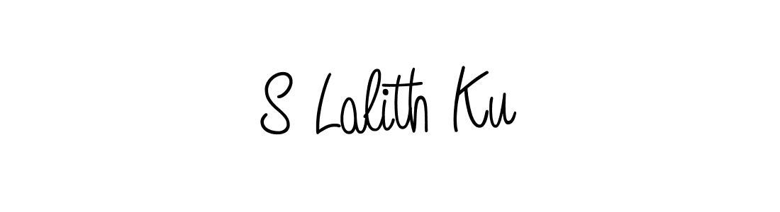 Similarly Angelique-Rose-font-FFP is the best handwritten signature design. Signature creator online .You can use it as an online autograph creator for name S Lalith Ku. S Lalith Ku signature style 5 images and pictures png