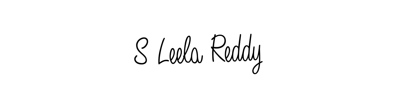 Similarly Angelique-Rose-font-FFP is the best handwritten signature design. Signature creator online .You can use it as an online autograph creator for name S Leela Reddy. S Leela Reddy signature style 5 images and pictures png