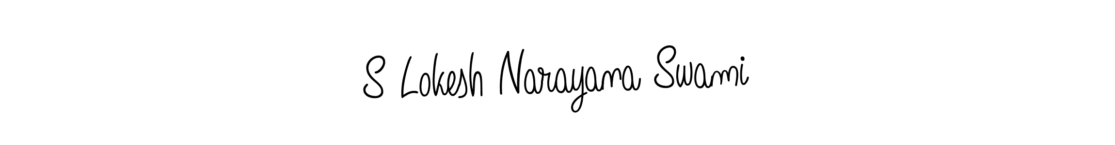 Similarly Angelique-Rose-font-FFP is the best handwritten signature design. Signature creator online .You can use it as an online autograph creator for name S Lokesh Narayana Swami. S Lokesh Narayana Swami signature style 5 images and pictures png
