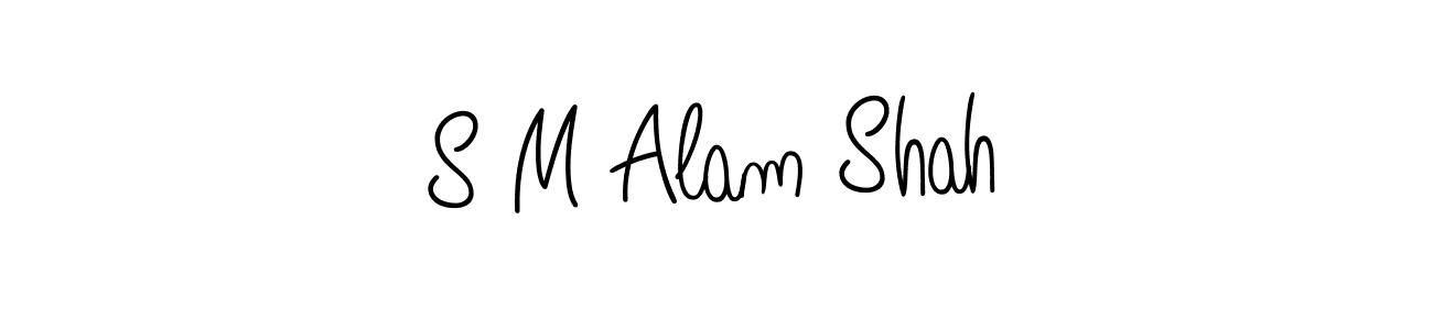 Also You can easily find your signature by using the search form. We will create S M Alam Shah name handwritten signature images for you free of cost using Angelique-Rose-font-FFP sign style. S M Alam Shah signature style 5 images and pictures png