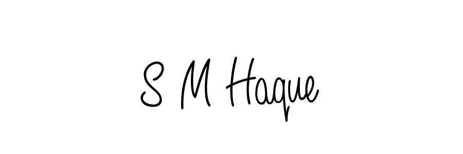 Make a short S M Haque signature style. Manage your documents anywhere anytime using Angelique-Rose-font-FFP. Create and add eSignatures, submit forms, share and send files easily. S M Haque signature style 5 images and pictures png