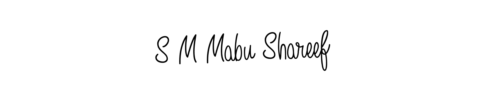 Here are the top 10 professional signature styles for the name S M Mabu Shareef. These are the best autograph styles you can use for your name. S M Mabu Shareef signature style 5 images and pictures png