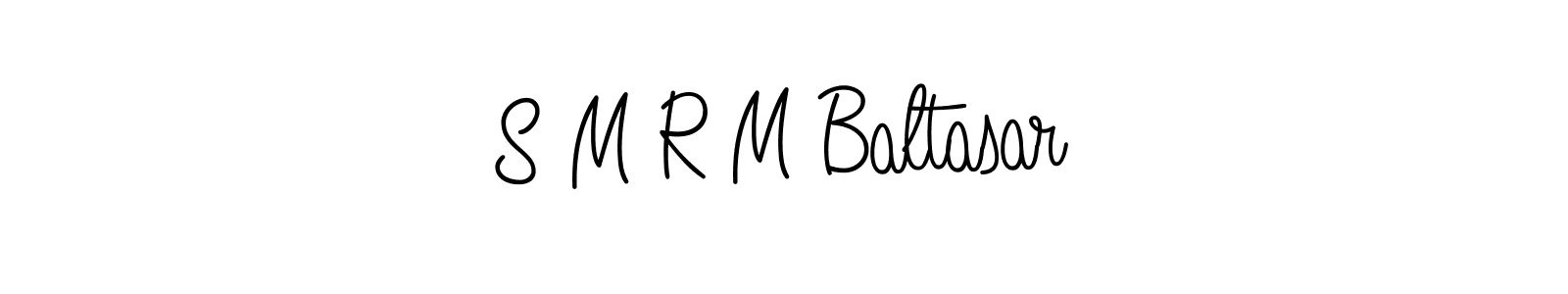 Make a beautiful signature design for name S M R M Baltasar. Use this online signature maker to create a handwritten signature for free. S M R M Baltasar signature style 5 images and pictures png