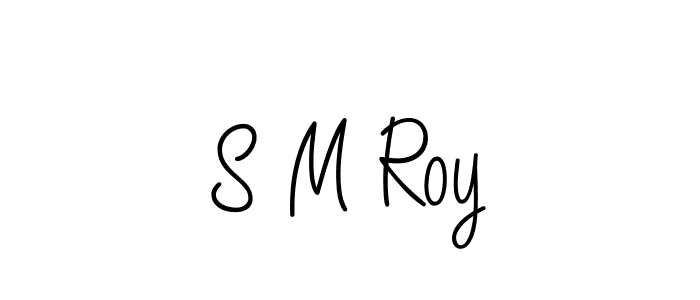 Angelique-Rose-font-FFP is a professional signature style that is perfect for those who want to add a touch of class to their signature. It is also a great choice for those who want to make their signature more unique. Get S M Roy name to fancy signature for free. S M Roy signature style 5 images and pictures png