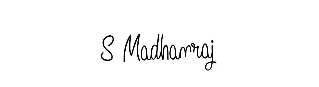 Design your own signature with our free online signature maker. With this signature software, you can create a handwritten (Angelique-Rose-font-FFP) signature for name S Madhanraj. S Madhanraj signature style 5 images and pictures png