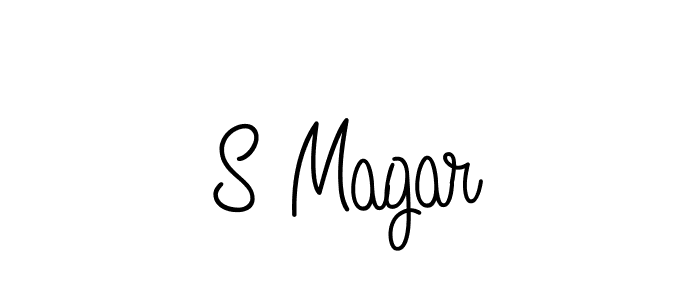 Also You can easily find your signature by using the search form. We will create S Magar name handwritten signature images for you free of cost using Angelique-Rose-font-FFP sign style. S Magar signature style 5 images and pictures png