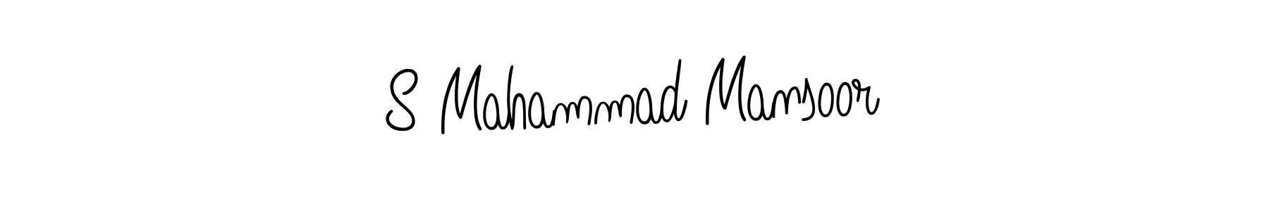 How to Draw S Mahammad Mansoor signature style? Angelique-Rose-font-FFP is a latest design signature styles for name S Mahammad Mansoor. S Mahammad Mansoor signature style 5 images and pictures png