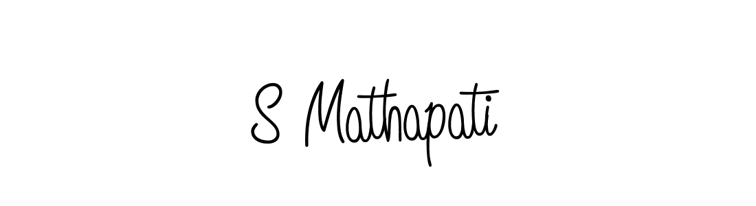 Make a short S Mathapati signature style. Manage your documents anywhere anytime using Angelique-Rose-font-FFP. Create and add eSignatures, submit forms, share and send files easily. S Mathapati signature style 5 images and pictures png