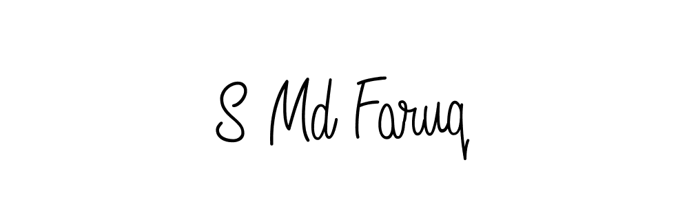 This is the best signature style for the S Md Faruq name. Also you like these signature font (Angelique-Rose-font-FFP). Mix name signature. S Md Faruq signature style 5 images and pictures png