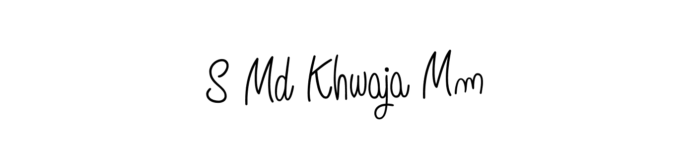 Check out images of Autograph of S Md Khwaja Mm name. Actor S Md Khwaja Mm Signature Style. Angelique-Rose-font-FFP is a professional sign style online. S Md Khwaja Mm signature style 5 images and pictures png