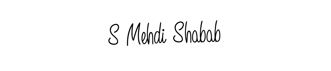 Angelique-Rose-font-FFP is a professional signature style that is perfect for those who want to add a touch of class to their signature. It is also a great choice for those who want to make their signature more unique. Get S Mehdi Shabab name to fancy signature for free. S Mehdi Shabab signature style 5 images and pictures png