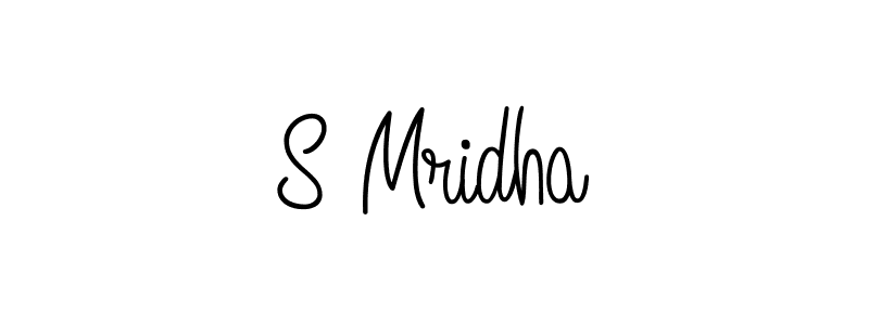 Create a beautiful signature design for name S Mridha. With this signature (Angelique-Rose-font-FFP) fonts, you can make a handwritten signature for free. S Mridha signature style 5 images and pictures png