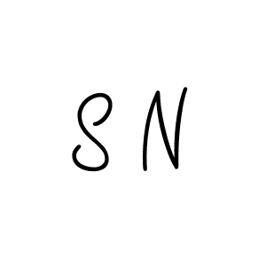 if you are searching for the best signature style for your name S N. so please give up your signature search. here we have designed multiple signature styles  using Angelique-Rose-font-FFP. S N signature style 5 images and pictures png