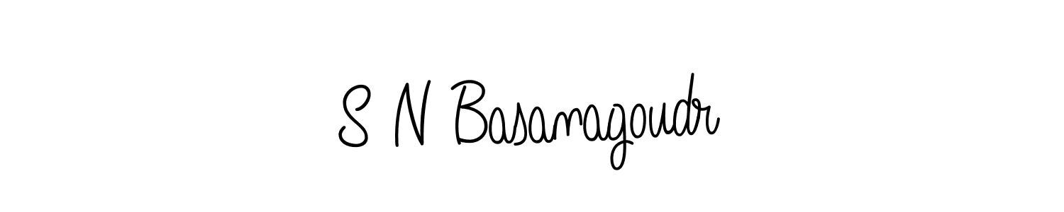 How to Draw S N Basanagoudr signature style? Angelique-Rose-font-FFP is a latest design signature styles for name S N Basanagoudr. S N Basanagoudr signature style 5 images and pictures png