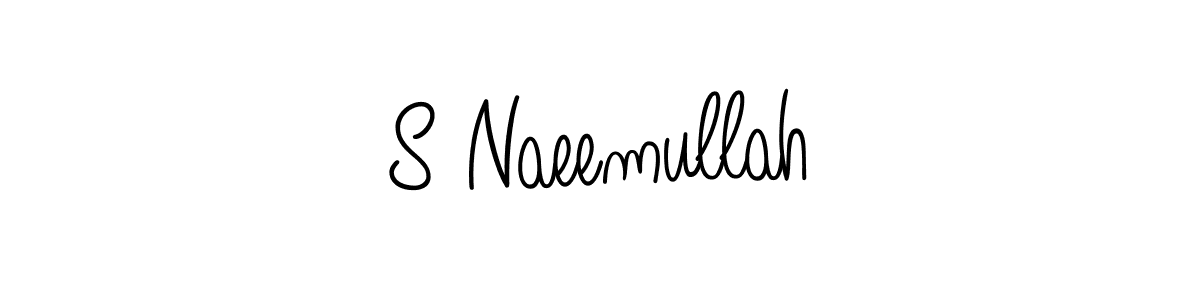 Best and Professional Signature Style for S Naeemullah. Angelique-Rose-font-FFP Best Signature Style Collection. S Naeemullah signature style 5 images and pictures png