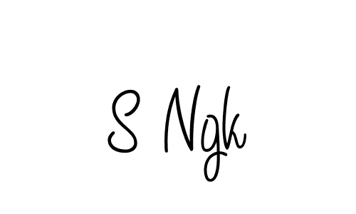 Check out images of Autograph of S Ngk name. Actor S Ngk Signature Style. Angelique-Rose-font-FFP is a professional sign style online. S Ngk signature style 5 images and pictures png