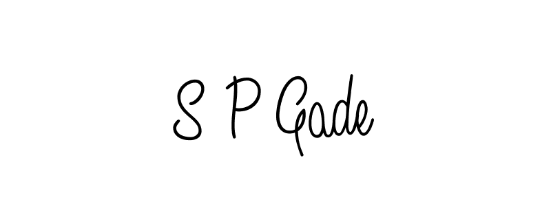 You can use this online signature creator to create a handwritten signature for the name S P Gade. This is the best online autograph maker. S P Gade signature style 5 images and pictures png