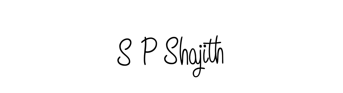 Create a beautiful signature design for name S P Shajith. With this signature (Angelique-Rose-font-FFP) fonts, you can make a handwritten signature for free. S P Shajith signature style 5 images and pictures png