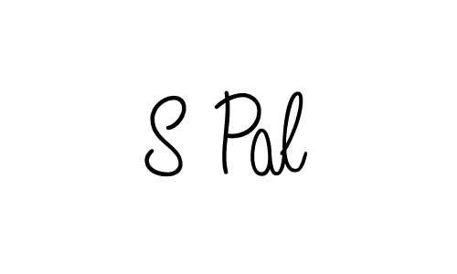 How to make S Pal name signature. Use Angelique-Rose-font-FFP style for creating short signs online. This is the latest handwritten sign. S Pal signature style 5 images and pictures png