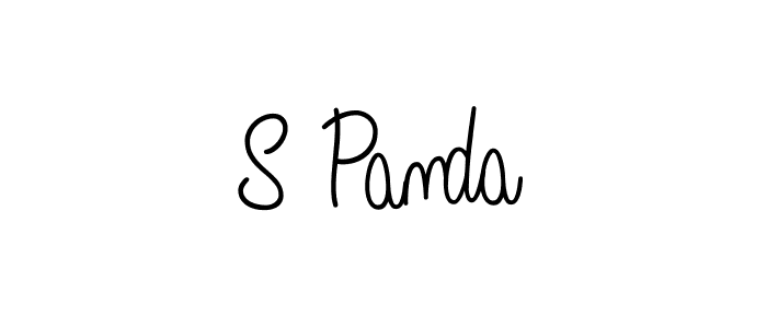 Design your own signature with our free online signature maker. With this signature software, you can create a handwritten (Angelique-Rose-font-FFP) signature for name S Panda. S Panda signature style 5 images and pictures png