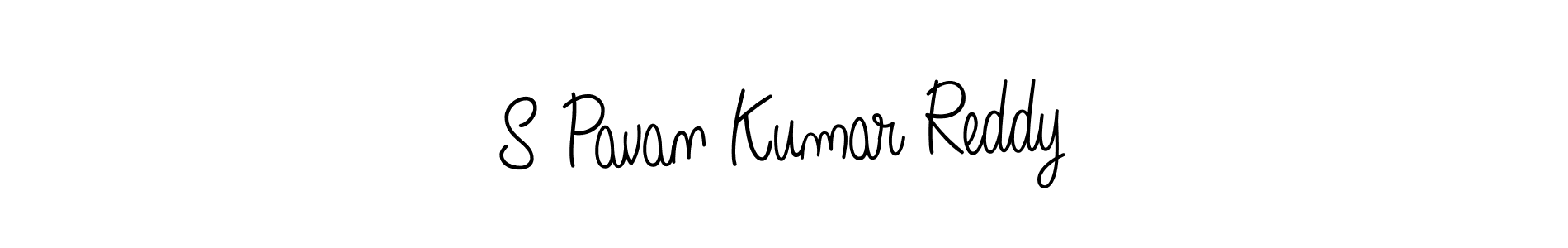 Make a beautiful signature design for name S Pavan Kumar Reddy. Use this online signature maker to create a handwritten signature for free. S Pavan Kumar Reddy signature style 5 images and pictures png