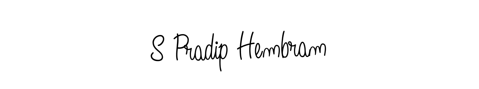 Make a beautiful signature design for name S Pradip Hembram. Use this online signature maker to create a handwritten signature for free. S Pradip Hembram signature style 5 images and pictures png