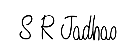 Get an exclusive digital autograph for S R Jadhao. The Angelique-Rose-font-FFP typeface captures the charm of real penmanship on paper. S R Jadhao signature style 5 images and pictures png