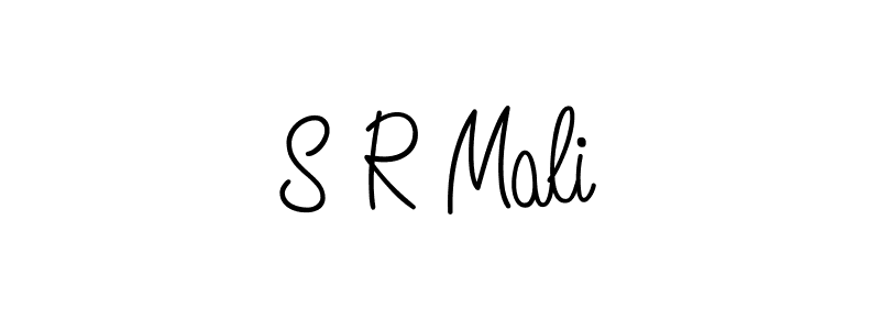 Design your own signature with our free online signature maker. With this signature software, you can create a handwritten (Angelique-Rose-font-FFP) signature for name S R Mali. S R Mali signature style 5 images and pictures png