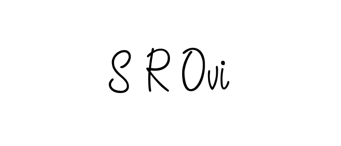 Make a beautiful signature design for name S R Ovi. Use this online signature maker to create a handwritten signature for free. S R Ovi signature style 5 images and pictures png