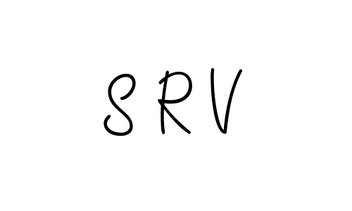 Best and Professional Signature Style for S R V. Angelique-Rose-font-FFP Best Signature Style Collection. S R V signature style 5 images and pictures png