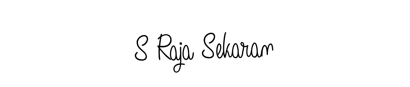 Once you've used our free online signature maker to create your best signature Angelique-Rose-font-FFP style, it's time to enjoy all of the benefits that S Raja Sekaran name signing documents. S Raja Sekaran signature style 5 images and pictures png