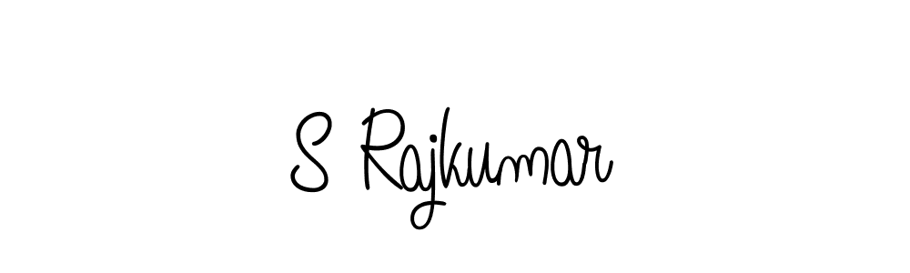 Create a beautiful signature design for name S Rajkumar. With this signature (Angelique-Rose-font-FFP) fonts, you can make a handwritten signature for free. S Rajkumar signature style 5 images and pictures png