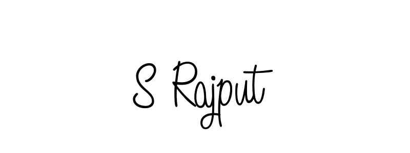 Design your own signature with our free online signature maker. With this signature software, you can create a handwritten (Angelique-Rose-font-FFP) signature for name S Rajput. S Rajput signature style 5 images and pictures png