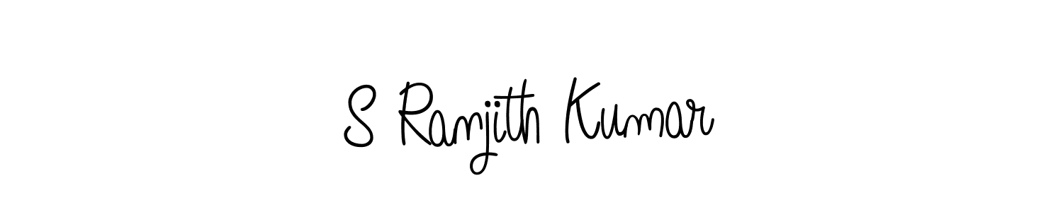 Once you've used our free online signature maker to create your best signature Angelique-Rose-font-FFP style, it's time to enjoy all of the benefits that S Ranjith Kumar name signing documents. S Ranjith Kumar signature style 5 images and pictures png