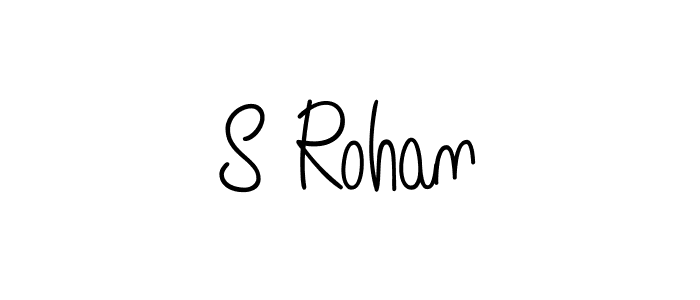 How to make S Rohan signature? Angelique-Rose-font-FFP is a professional autograph style. Create handwritten signature for S Rohan name. S Rohan signature style 5 images and pictures png