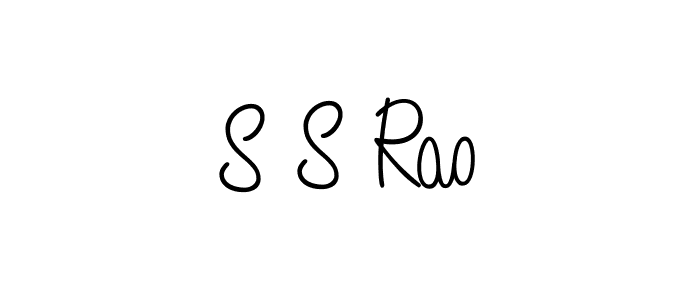 Also we have S S Rao name is the best signature style. Create professional handwritten signature collection using Angelique-Rose-font-FFP autograph style. S S Rao signature style 5 images and pictures png