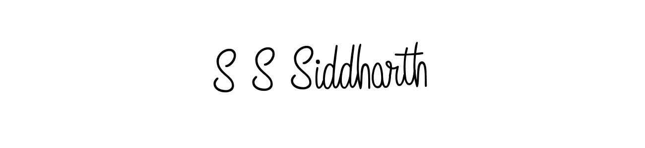 Design your own signature with our free online signature maker. With this signature software, you can create a handwritten (Angelique-Rose-font-FFP) signature for name S S Siddharth. S S Siddharth signature style 5 images and pictures png