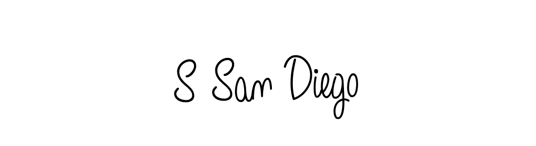 Once you've used our free online signature maker to create your best signature Angelique-Rose-font-FFP style, it's time to enjoy all of the benefits that S San Diego name signing documents. S San Diego signature style 5 images and pictures png