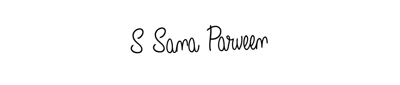 Similarly Angelique-Rose-font-FFP is the best handwritten signature design. Signature creator online .You can use it as an online autograph creator for name S Sana Parveen. S Sana Parveen signature style 5 images and pictures png