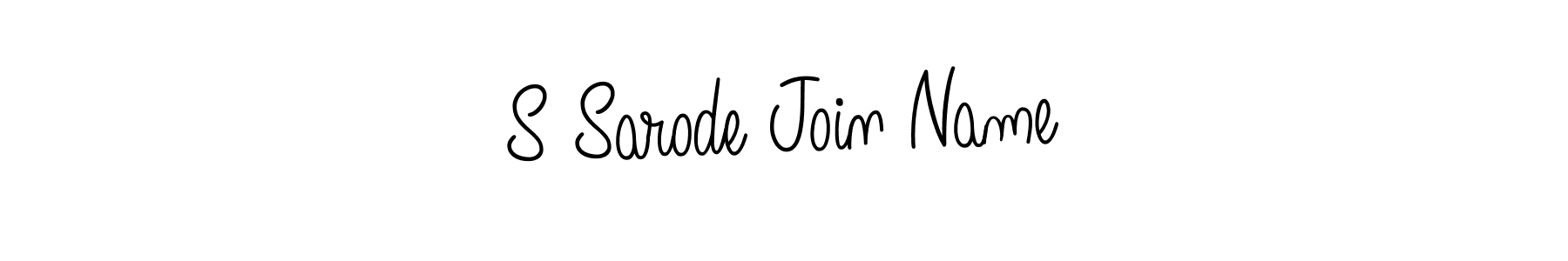 The best way (Angelique-Rose-font-FFP) to make a short signature is to pick only two or three words in your name. The name S Sarode Join Name include a total of six letters. For converting this name. S Sarode Join Name signature style 5 images and pictures png