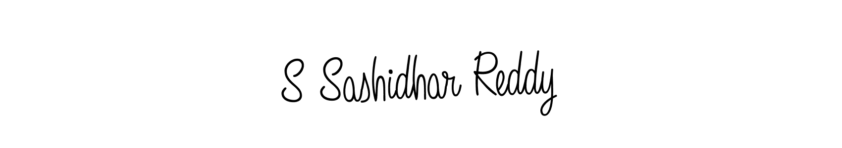 S Sashidhar Reddy stylish signature style. Best Handwritten Sign (Angelique-Rose-font-FFP) for my name. Handwritten Signature Collection Ideas for my name S Sashidhar Reddy. S Sashidhar Reddy signature style 5 images and pictures png