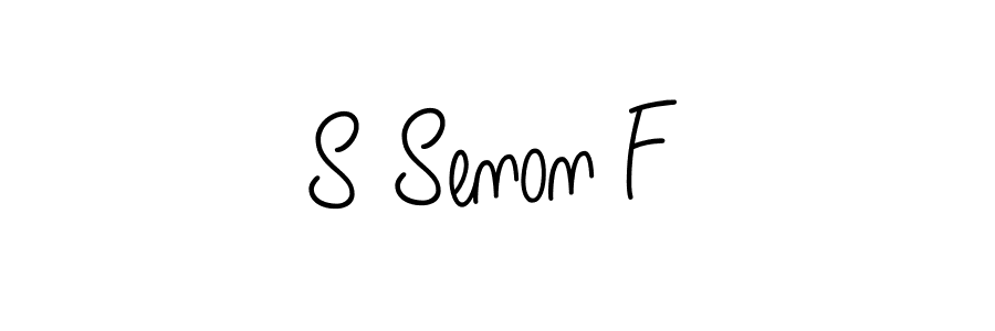 Also You can easily find your signature by using the search form. We will create S Senon F name handwritten signature images for you free of cost using Angelique-Rose-font-FFP sign style. S Senon F signature style 5 images and pictures png